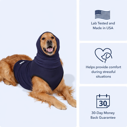 Calming compression therapy vest